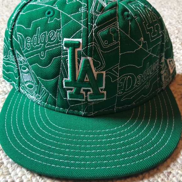 🔥Quality New Era Los Angeles Dodgers Fitted Size 7 1/2 🔥 - Picture 1 of 4